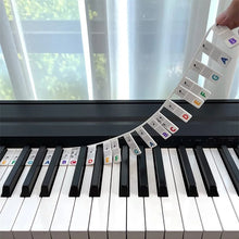 Laden Sie das Bild in den Galerie-Viewer, 🎹 Abnehmbare Klaviertastatur Notenetiketten
