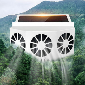 Solarbetriebener Fahrzeugabluftventilator
