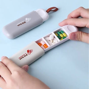 Tragbare Mini-Pillenbox