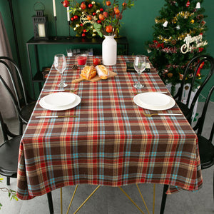 Tischdecke für die Weihnachtsfeier