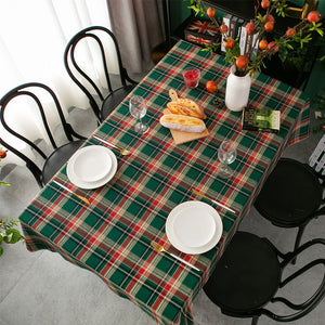 Tischdecke für die Weihnachtsfeier
