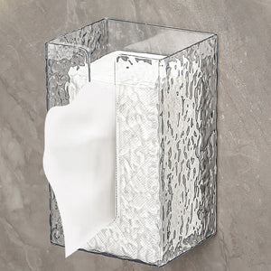 Multifunktionale Taschentuchbox mit Gletschermuster
