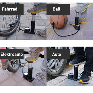 Tragbare Hochdruck-Mini-Fahrradluftpumpe